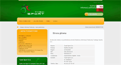 Desktop Screenshot of bip.tyski-sport.pl